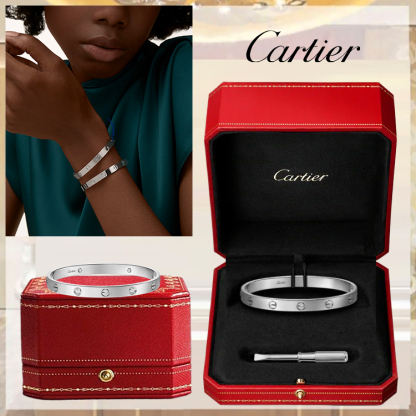 LOVE BRACELET, CLASSIC MODEL & LOVE BRACELET, CLASSIC MODEL, 4 DIAMONDS