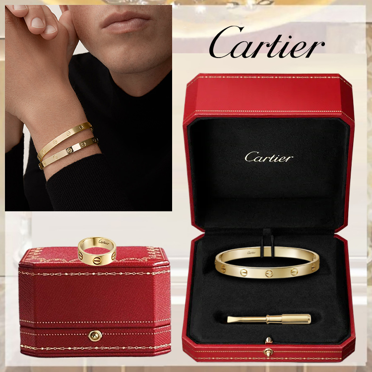 LOVE BRACELET, CLASSIC MODEL & LOVE RING, CLASSIC MODEL