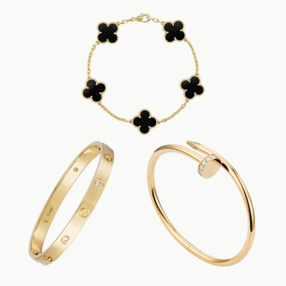 3‑Piece Icon Stack – Love, Clou & Clover