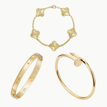 3‑Piece Icon Stack – Love, Clou & Clover