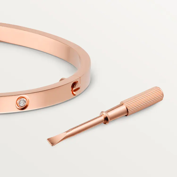 LOVE BRACELET, SMALL MODEL, 10 DIAMONDS