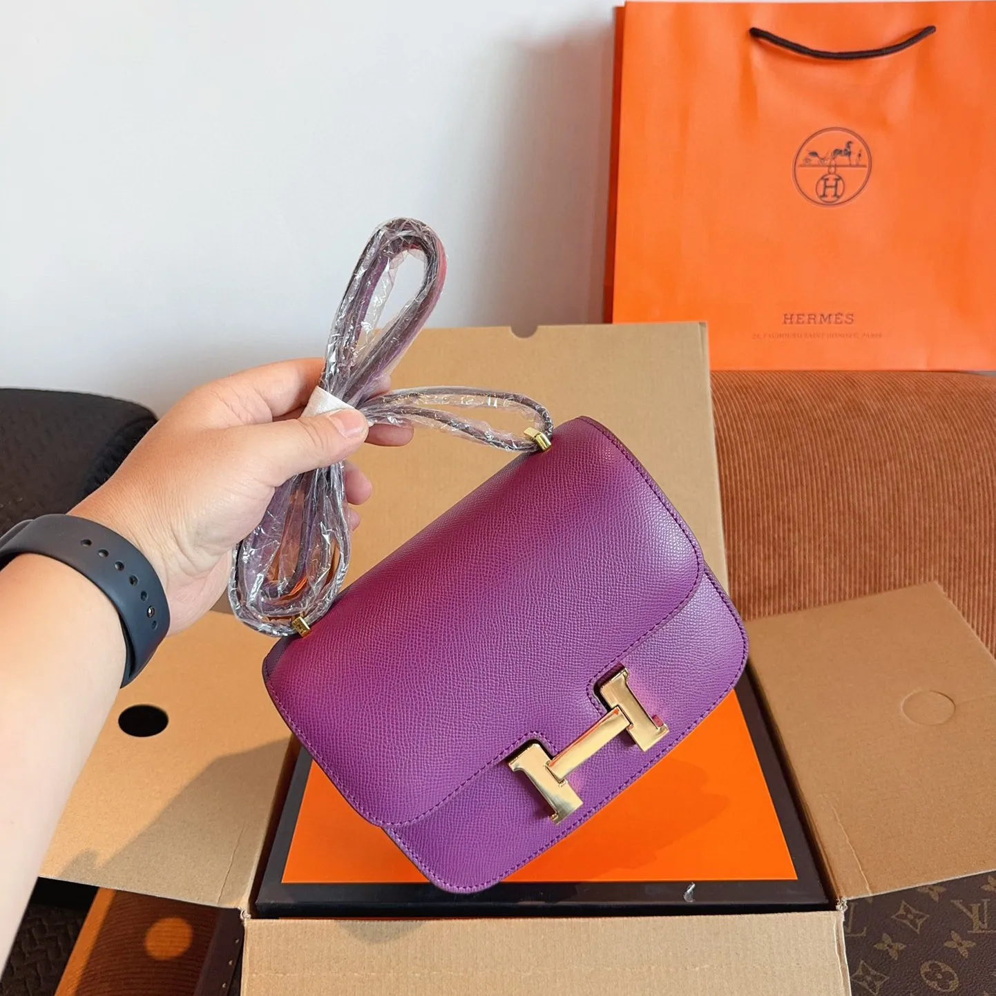 Constance Mini 18 Bag Gold Hardware