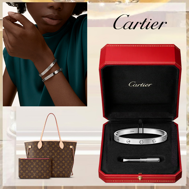 LOVE BRACELET, CLASSIC MODEL & NEVERFULL MM PEONY BAG