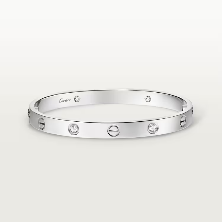 LOVE BRACELET, CLASSIC MODEL & LOVE BRACELET, CLASSIC MODEL, 4 DIAMONDS