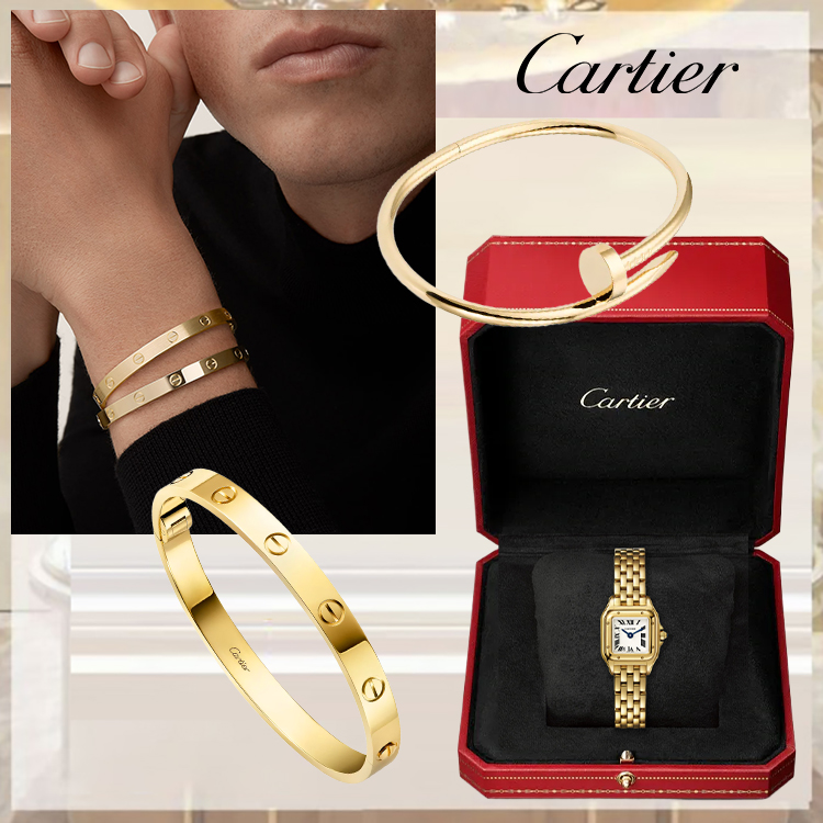 3‑Piece Carthttier Stack – Panthère, Love & Clou