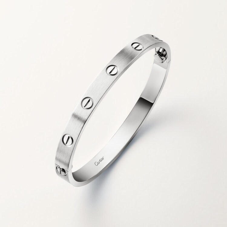 LOVE BRACELET,SINGLE-SCREW CLOSURE, CLASSIC MODEL & LOVE BRACELET, CLASSIC MODEL, BRUSHED