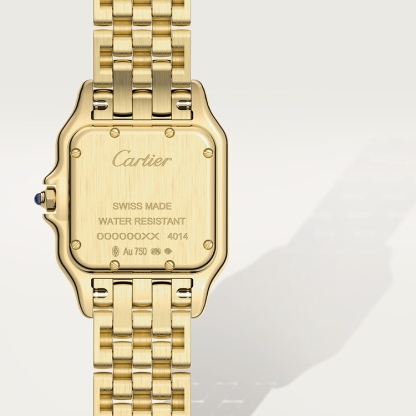 3‑Piece Carthttier Stack –Panthère, Yellow Gold, Clou & Diamonds