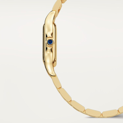 3‑Piece Carthttier Stack –Panthère, Yellow Gold, Clou & Diamonds