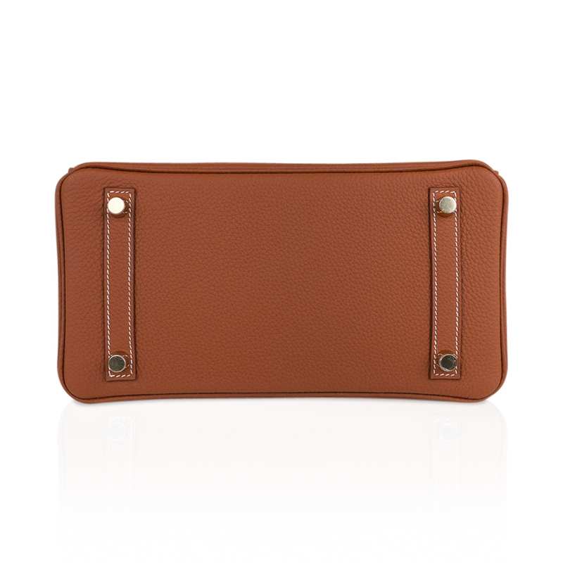 Birkin 25 Bag Gold Togo Leather Gold Hardware