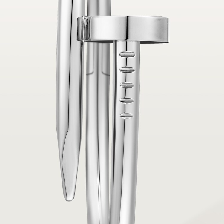 3‑PIECE CARTHTTIER WHITE GOLD LOVE & CLOU