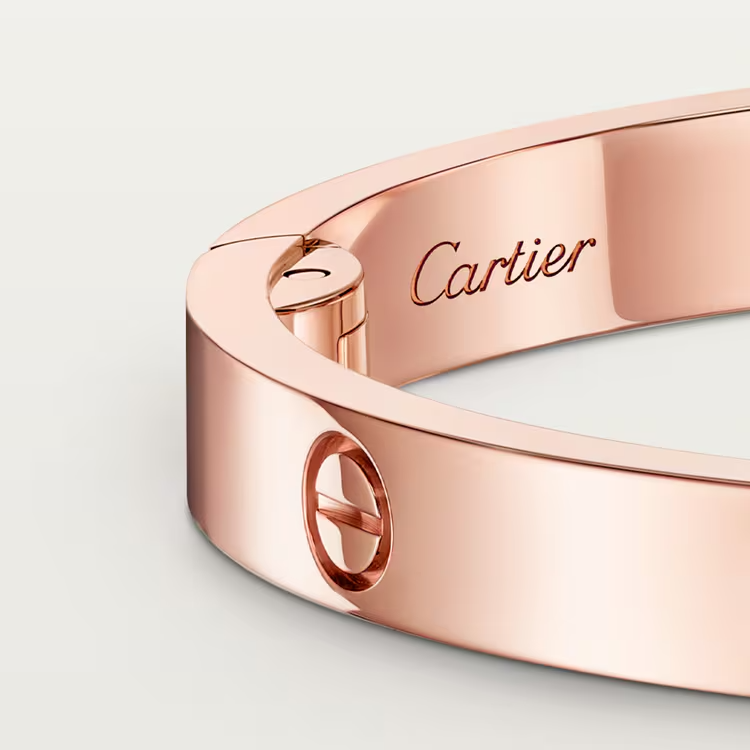 LOVE BRACELET, MEDIUM MODEL, 4 DIAMONDS