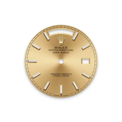 LOVE BRACELET, CLASSIC MODEL & DAY-DATE 40 OYSTER, 40 MM, YELLOW GOLD REFERENCE 228238