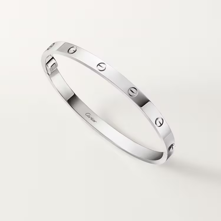 3‑PIECE CARTHTTIER WHITE GOLD LOVE & CLOU