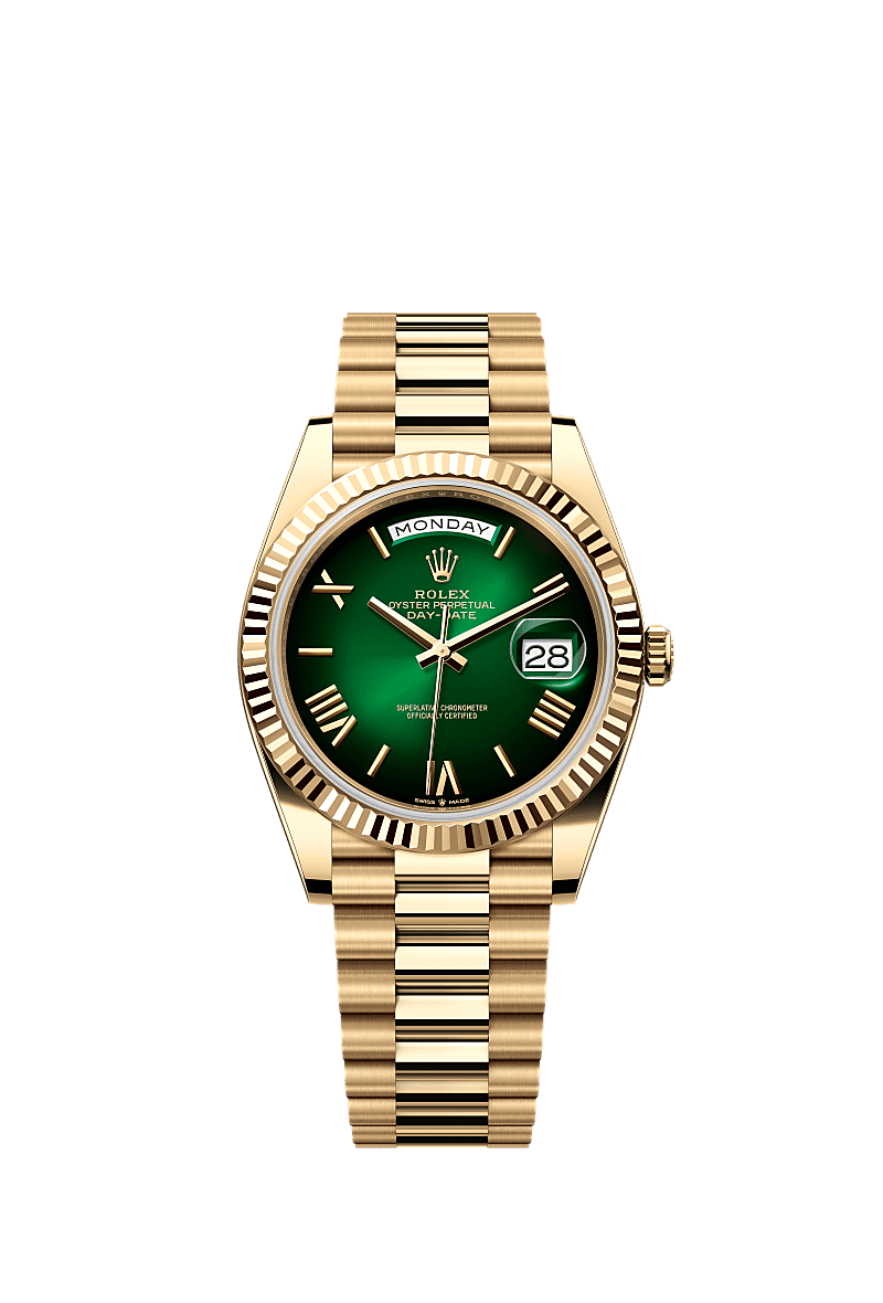 Day-Date 40  Oyster, 40 mm, yellow gold  Reference 228238
