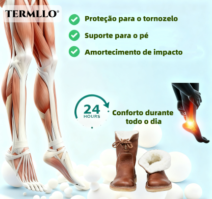 (🔥60% de desconto hoje - não perca!)⏰ - Botas vintage de pele de carneiro macias, confortáveis ​​e quentes ✅(com suporte para o arco do pé - para aliviar o desconforto)