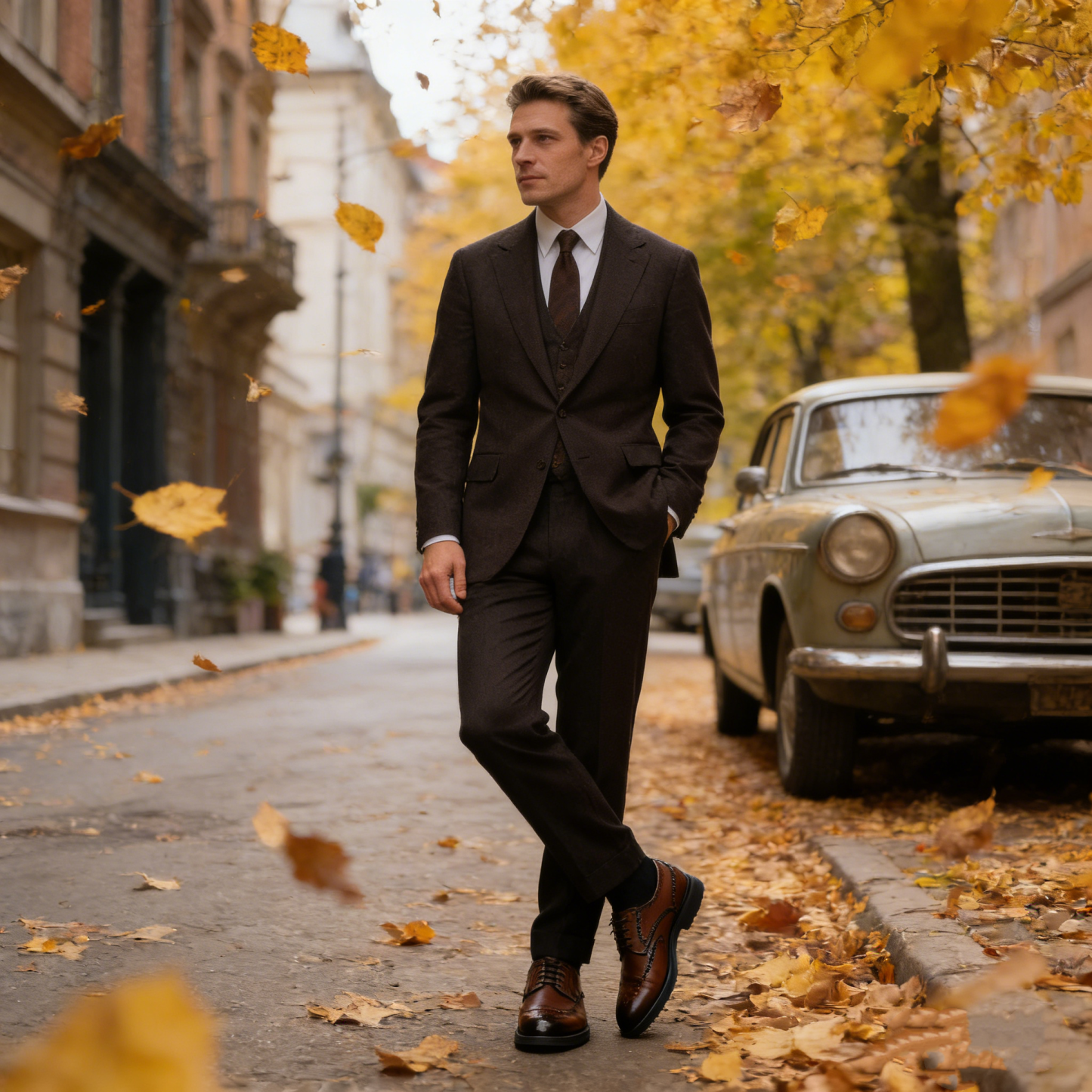 【🎁 Apenas hoje: 60% de desconto - Não perca!】 Sapatos de couro ortopédicos ergonómicos - Couro australiano premium + Costura à mão 👞