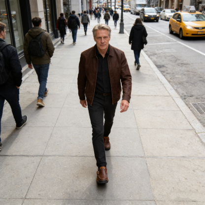 【🎁 Apenas hoje: 60% de desconto - Não perca!】 Sapatos de couro ortopédicos ergonómicos - Couro australiano premium + Costura à mão 👞