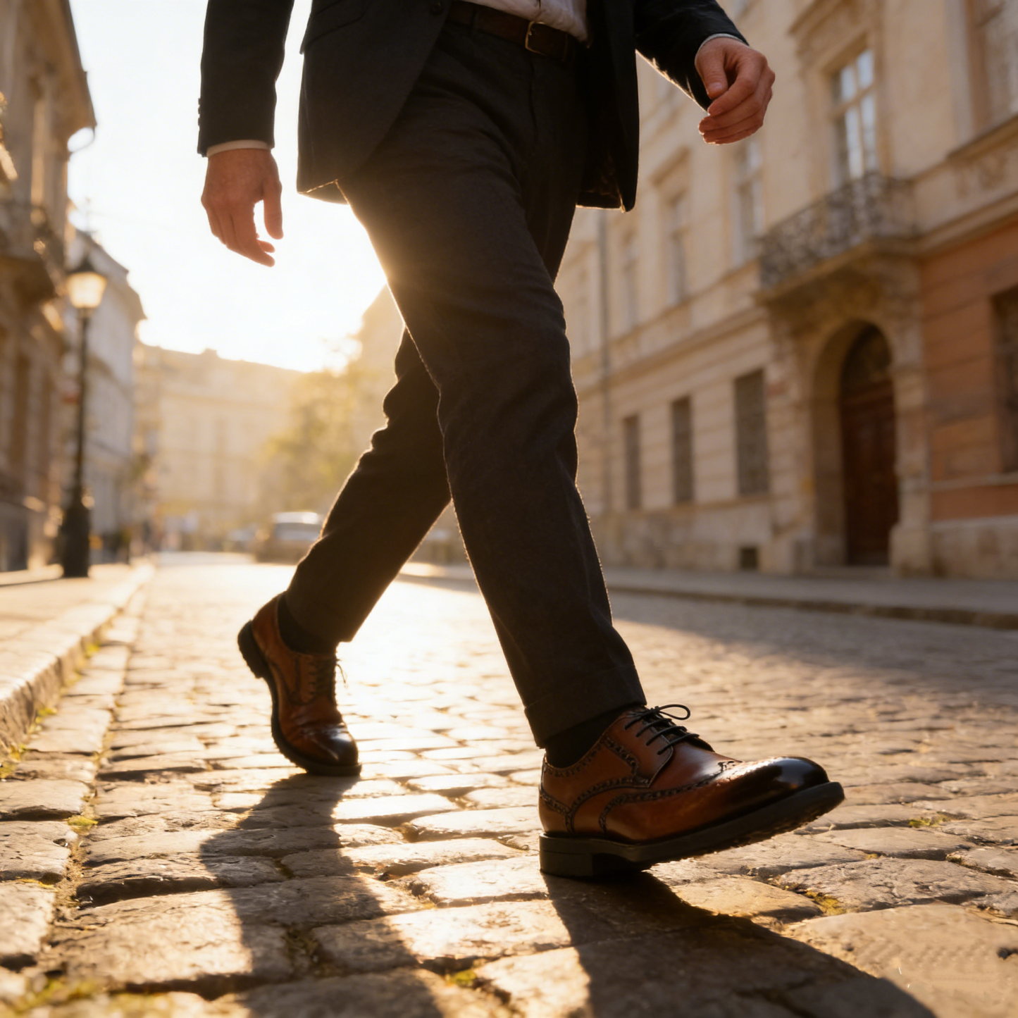 【🎁 Apenas hoje: 60% de desconto - Não perca!】 Sapatos de couro ortopédicos ergonómicos - Couro australiano premium + Costura à mão 👞