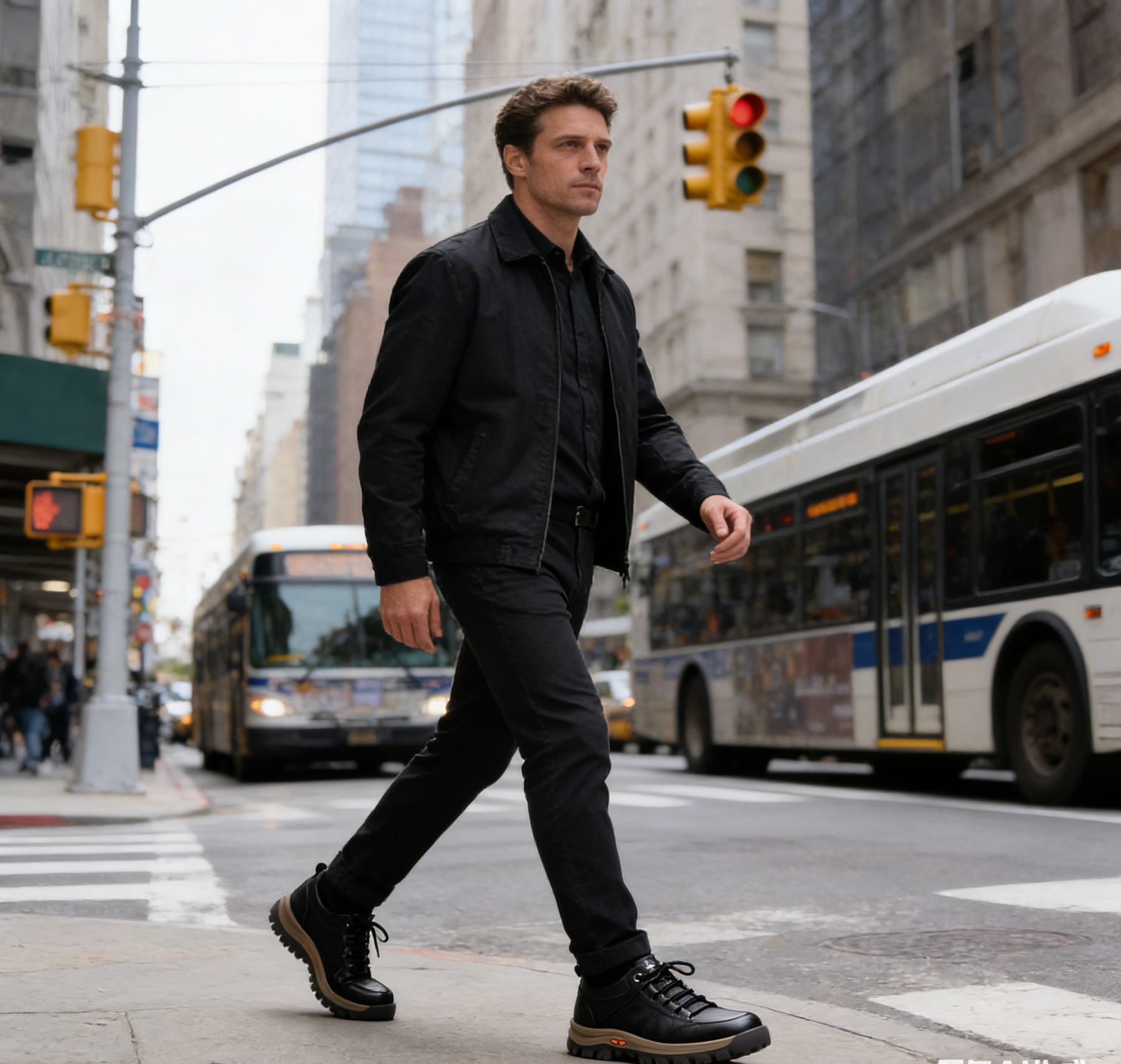 【🎁 Apenas hoje: 60% de desconto - Não perca!】 Sapatos de couro ortopédicos ergonómicos - Couro australiano premium + Costura à mão 👞