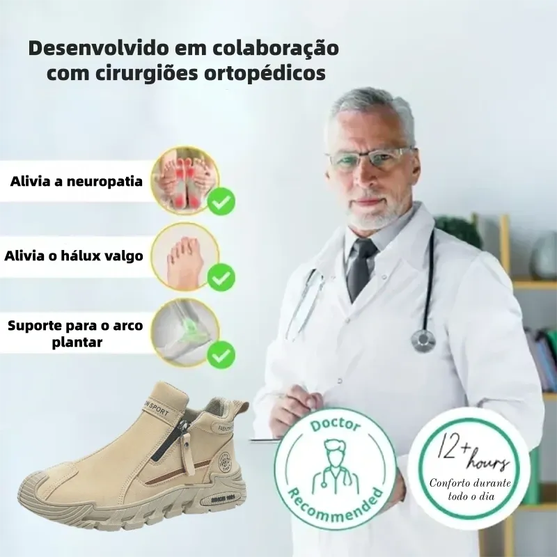 (🔥60% de desconto hoje - não perca!) ⏰Sapatilha desportiva ortopédica ergonómica, suave e confortável✅ (suporte para o arco do pé para aliviar o desconforto)