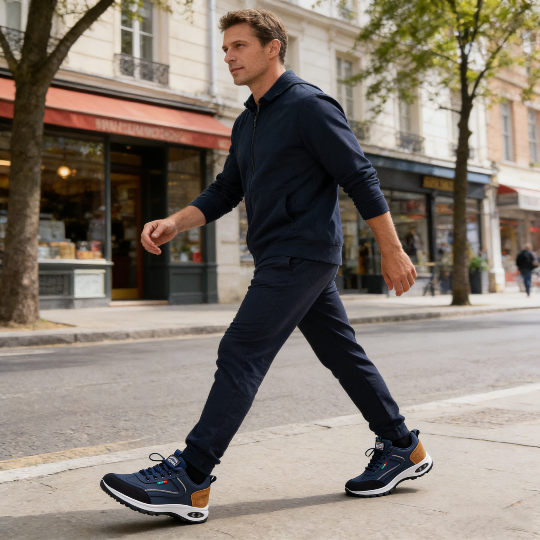 (🔥60% de desconto hoje - não perca!) ⏰Sapatilha desportiva ortopédica ergonómica, suave e confortável✅ (suporte para o arco do pé para aliviar o desconforto)