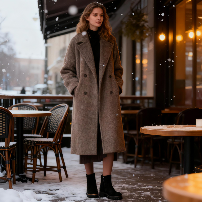 (🔥50% de desconto hoje - não perca!)⏰ - Botins para mulher em pele macia e confortável - Design ergonómico (mantendo-o confortável durante todo o dia)