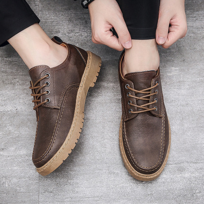 (🔥Hoje com 50% de desconto - não perca) Sapatos de couro italiano macios e confortáveis ​​​​- design ergonómico (permitirá caminhar o dia todo sem se sentir cansado)