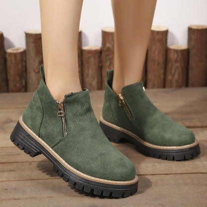 (🔥50% de desconto hoje - não perca!)⏰ - Botins para mulher em pele macia e confortável - Design ergonómico (mantendo-o confortável durante todo o dia)