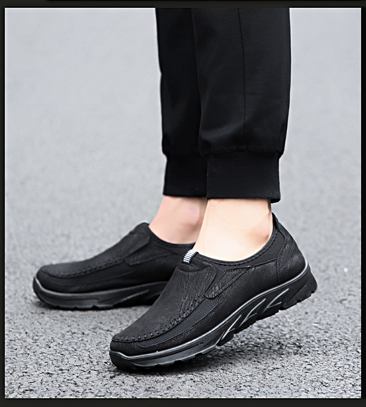 (🔥50% de desconto hoje - não perca) - Sapatos ortopédicos em pele macia e confortável - Design ergonómico (alívio fácil para as dores nos pés)