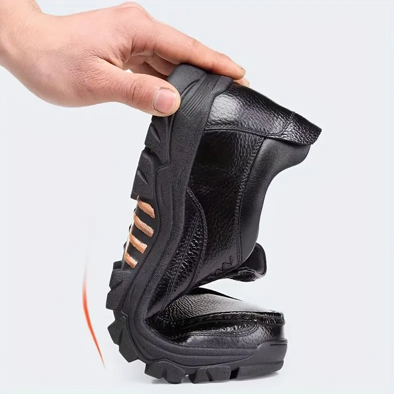 (🔥50% de desconto hoje - não perca) - Sapatos ortopédicos em pele macia e confortável - Design ergonómico (alívio fácil para as dores nos pés)