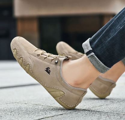 【🔥Dzisiejsza oferta 40% zniżki – nie przegap】 Ergonomicznie zaprojektowane ortopedyczne buty skórzane – konstrukcja podtrzymująca łuk stopy👞 Bez wysiłku łagodzą ból stóp