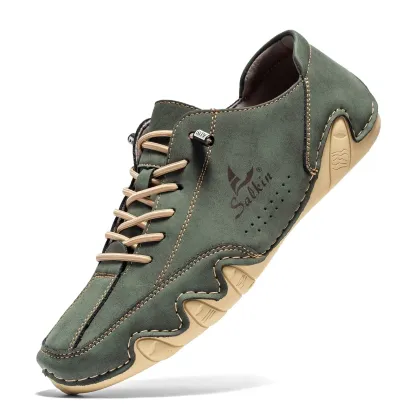 мъжки кожени обувки