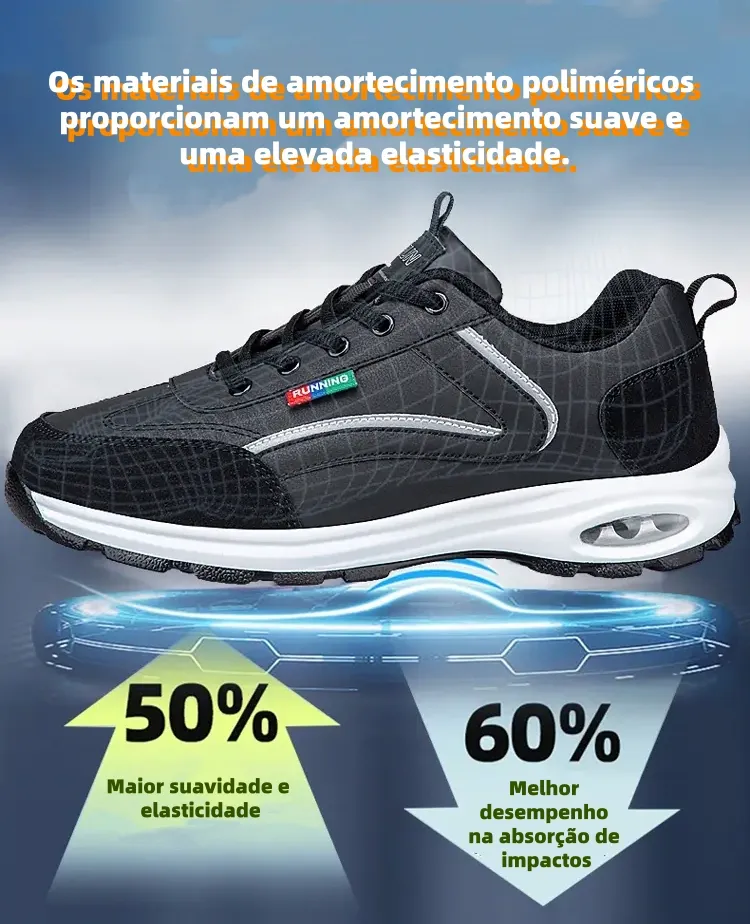 (🔥60% de desconto hoje - não perca!) ⏰Sapatilha desportiva ortopédica ergonómica, suave e confortável✅ (suporte para o arco do pé para aliviar o desconforto)