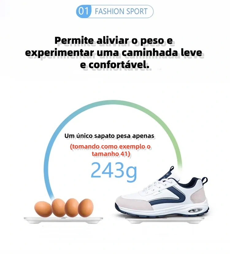 (🔥60% de desconto hoje - não perca!) ⏰Sapatilha desportiva ortopédica ergonómica, suave e confortável✅ (suporte para o arco do pé para aliviar o desconforto)