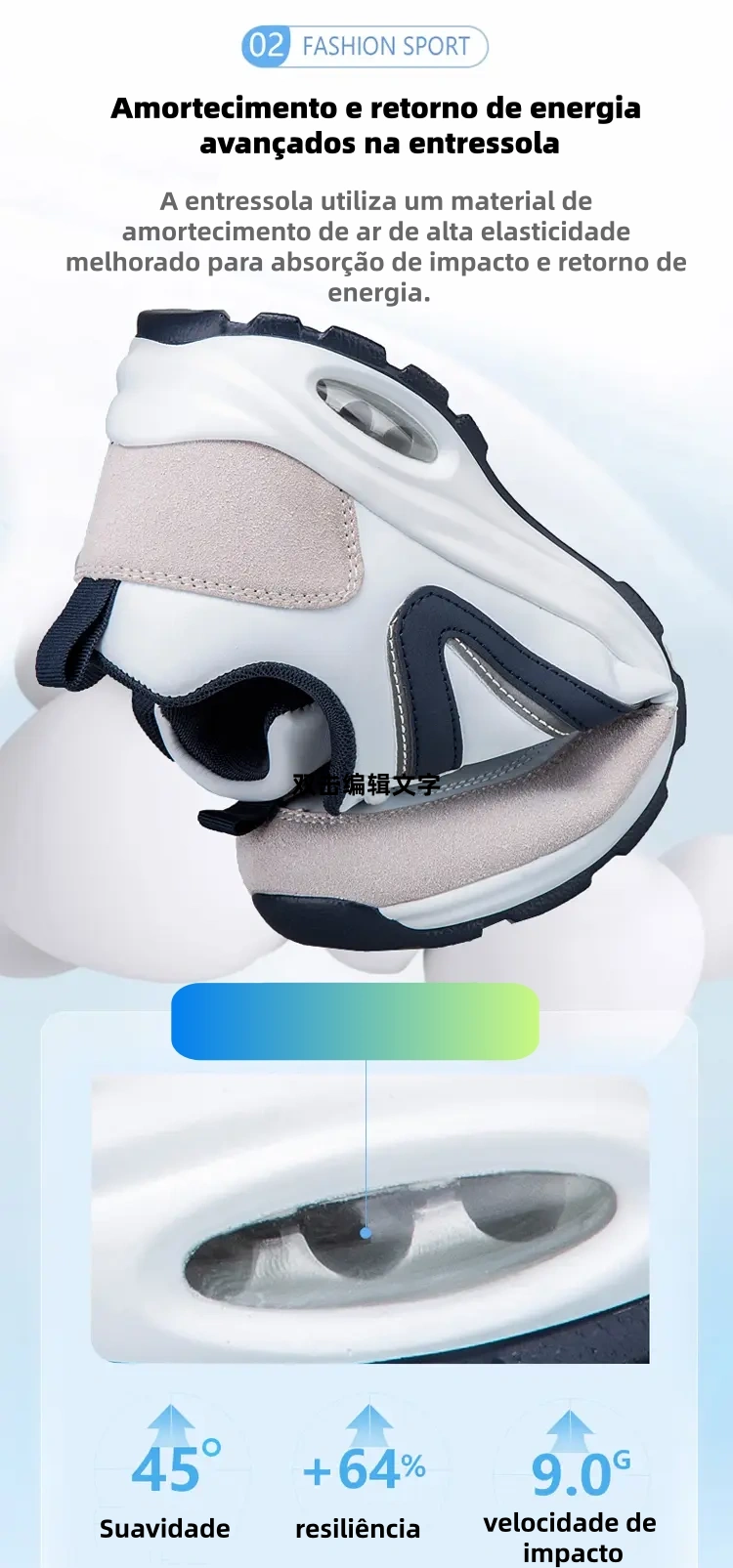 (🔥60% de desconto hoje - não perca!) ⏰Sapatilha desportiva ortopédica ergonómica, suave e confortável✅ (suporte para o arco do pé para aliviar o desconforto)