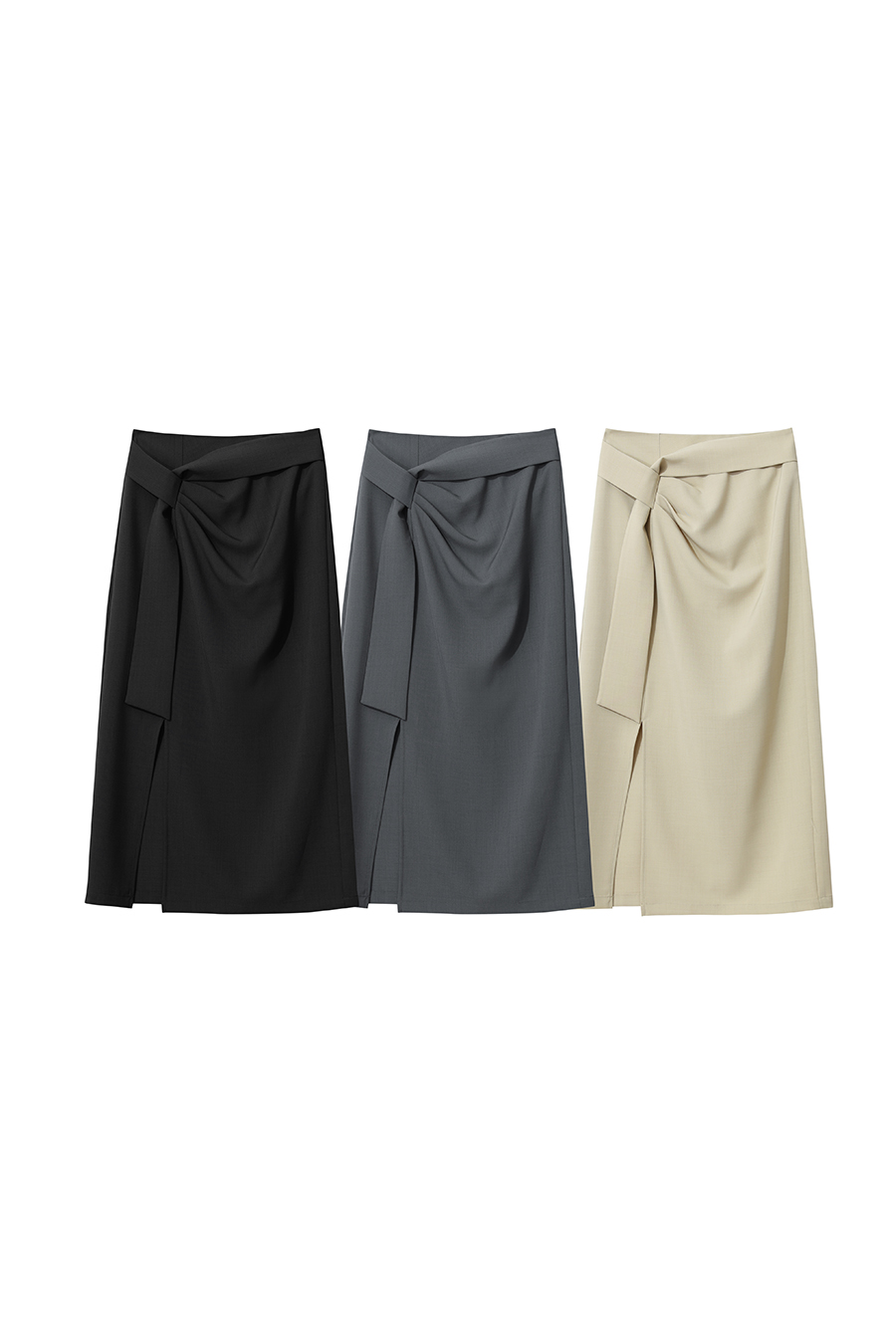 Slit Pencil Skirt|AMII-AMII.com