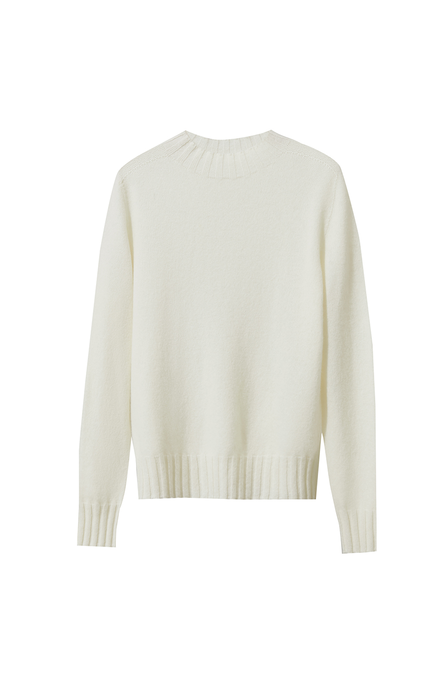 All - Wool Mock Neck Sweater|AMII-AMII.com