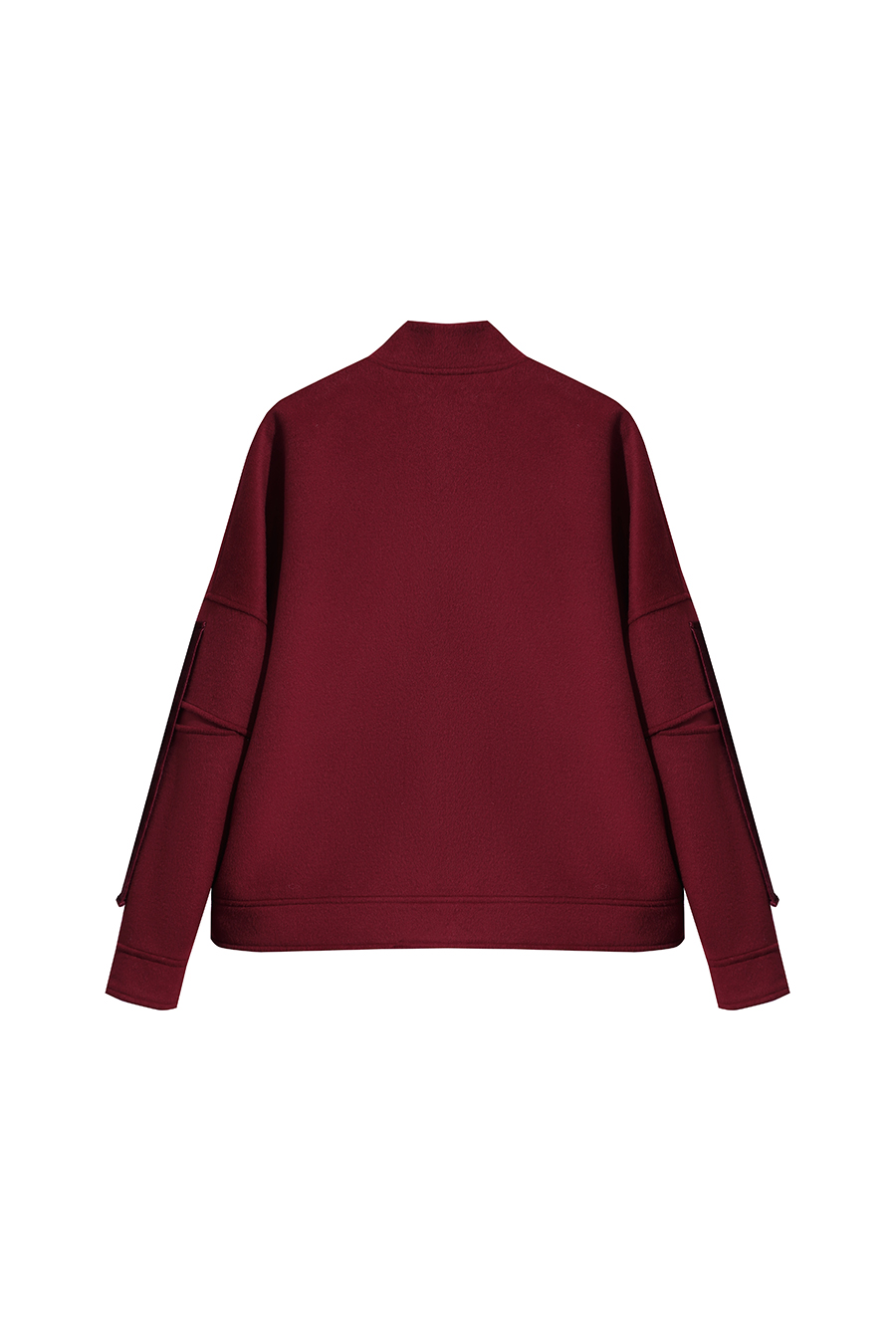 Baseball Collar Woolen Coat|AMII-AMII.com