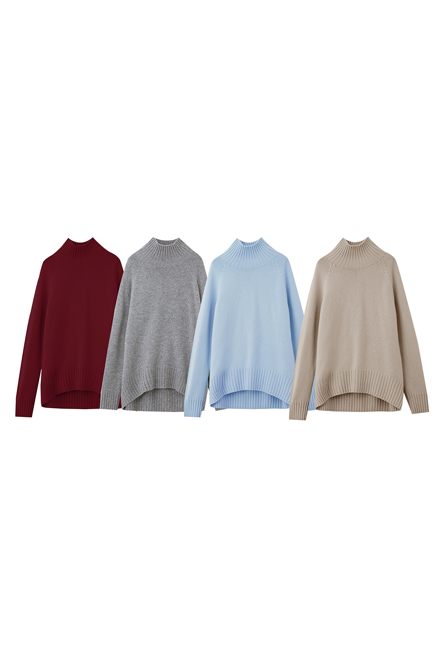 Seamless All-Wool Sweater|AMII-AMII.com