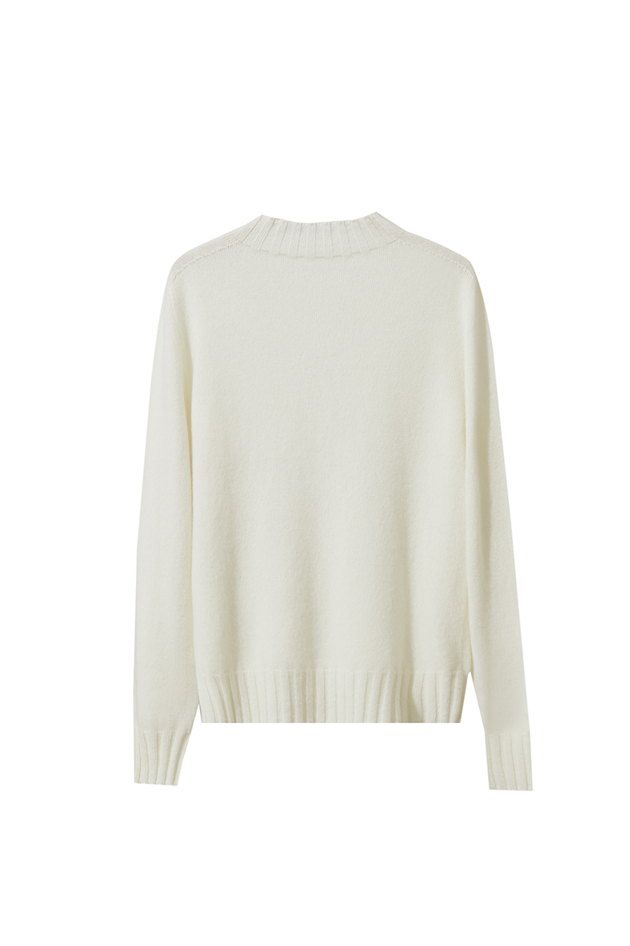 All - Wool Mock Neck Sweater|AMII-AMII.com