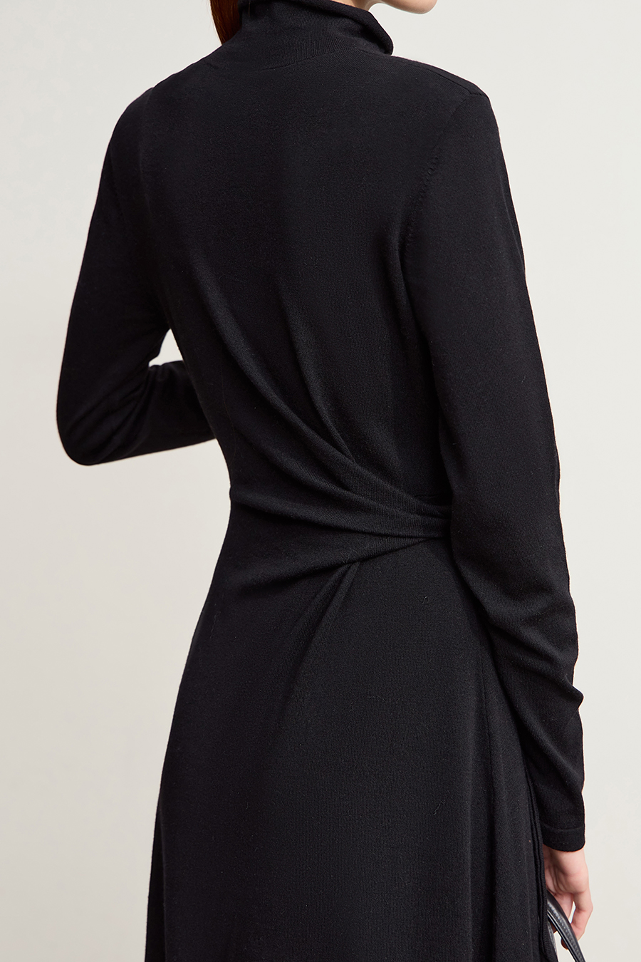 High Neck Tie - Waist Dress|AMII-AMII.com