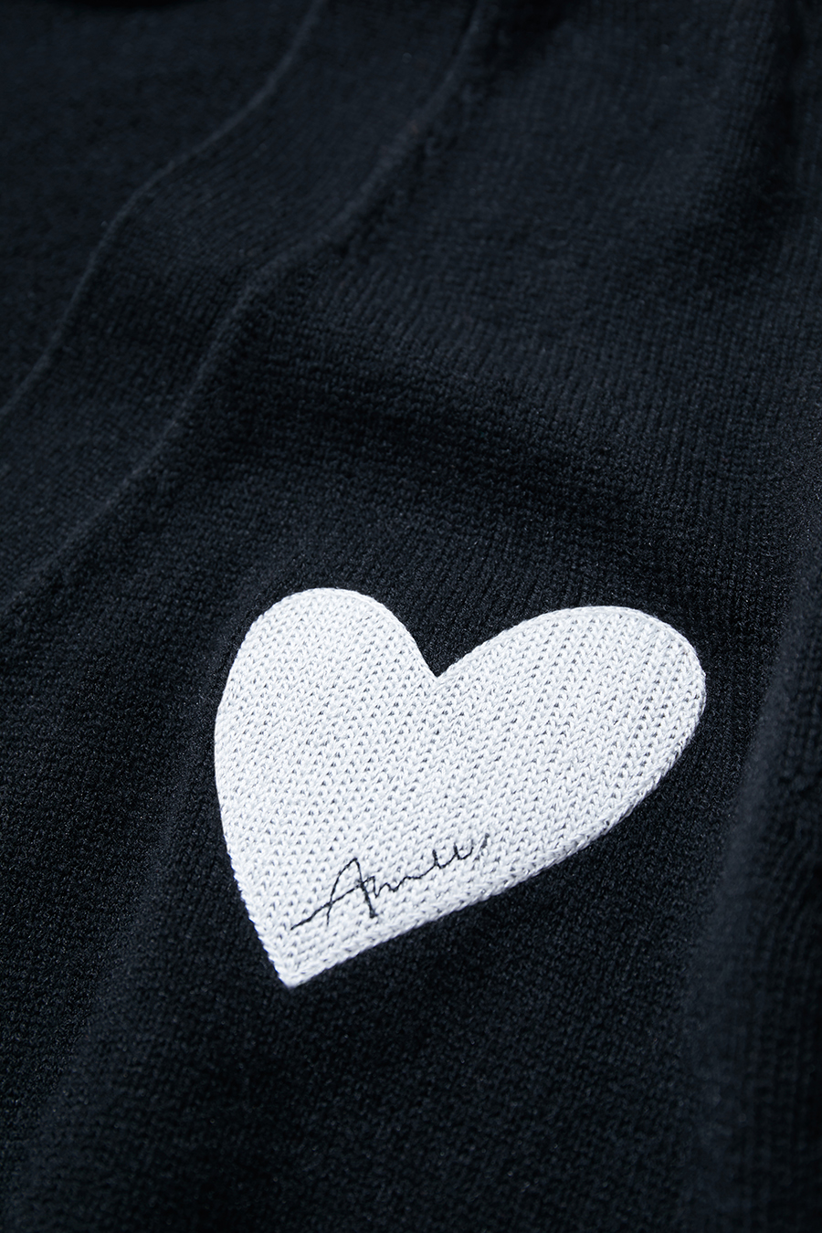 Embroidered V - Neck Knitted Cardigan|AMII-AMII.com