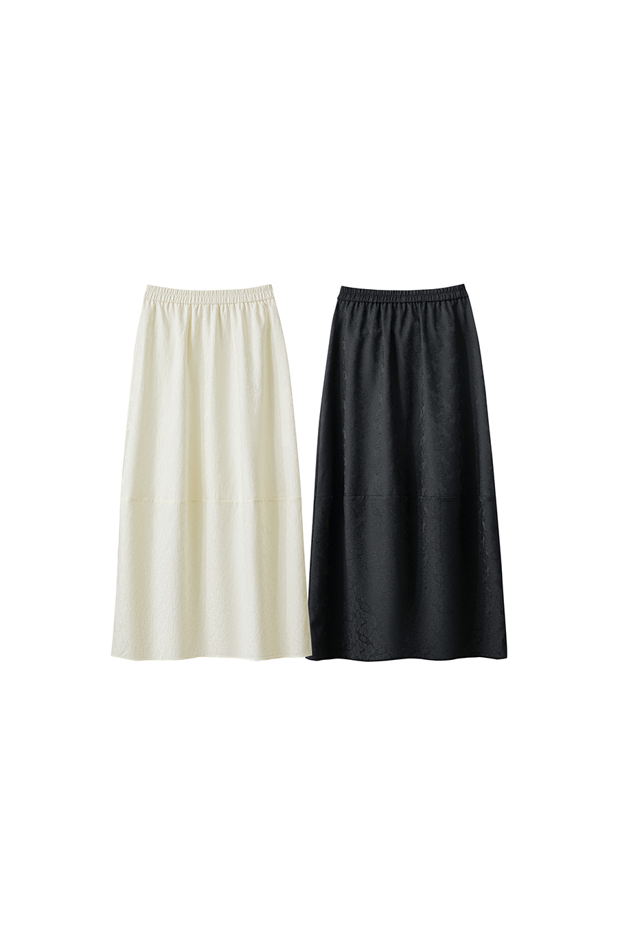 Heavy Jacquard Skirt|AMII-AMII.com