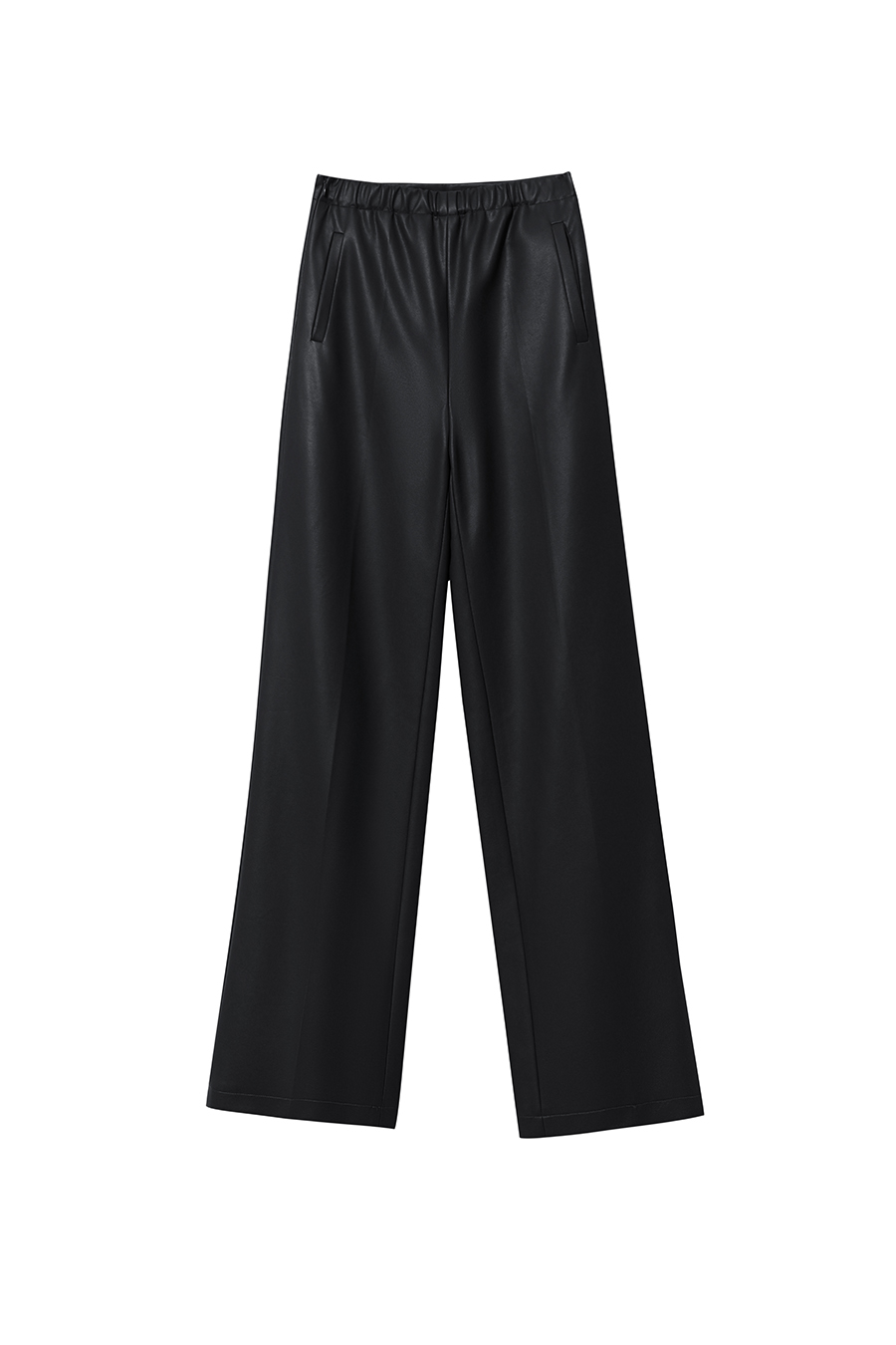 Casual Versatile Leather Long Pants|AMII-AMII.com