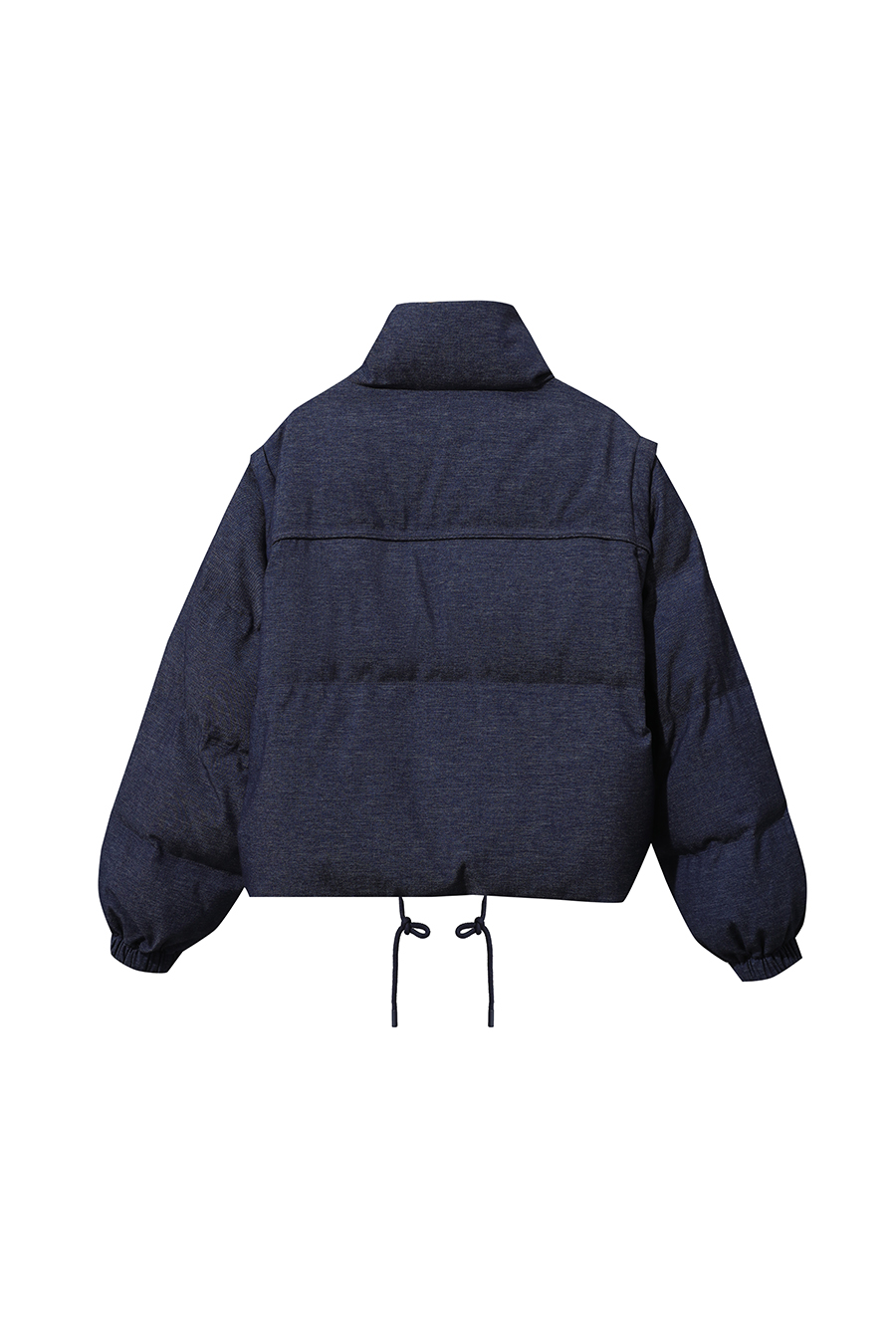 Detachable Sleeve Two - way Down Jacket|AMII-AMII.com