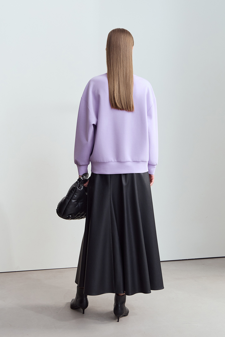 Printed Air Layer Sweatshirt|AMII-AMII.com