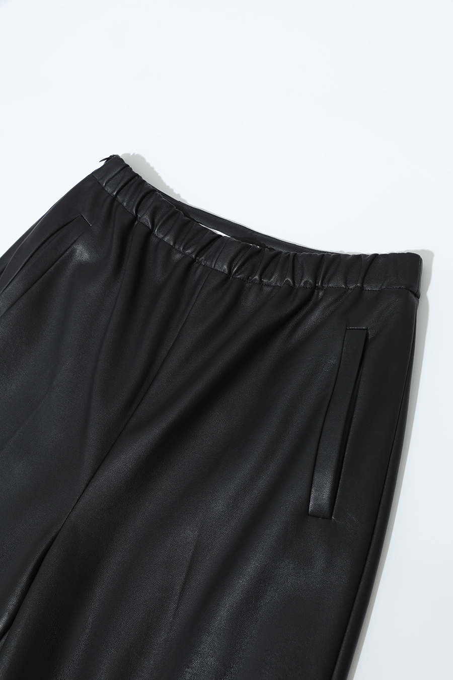 Casual Versatile Leather Long Pants|AMII-AMII.com