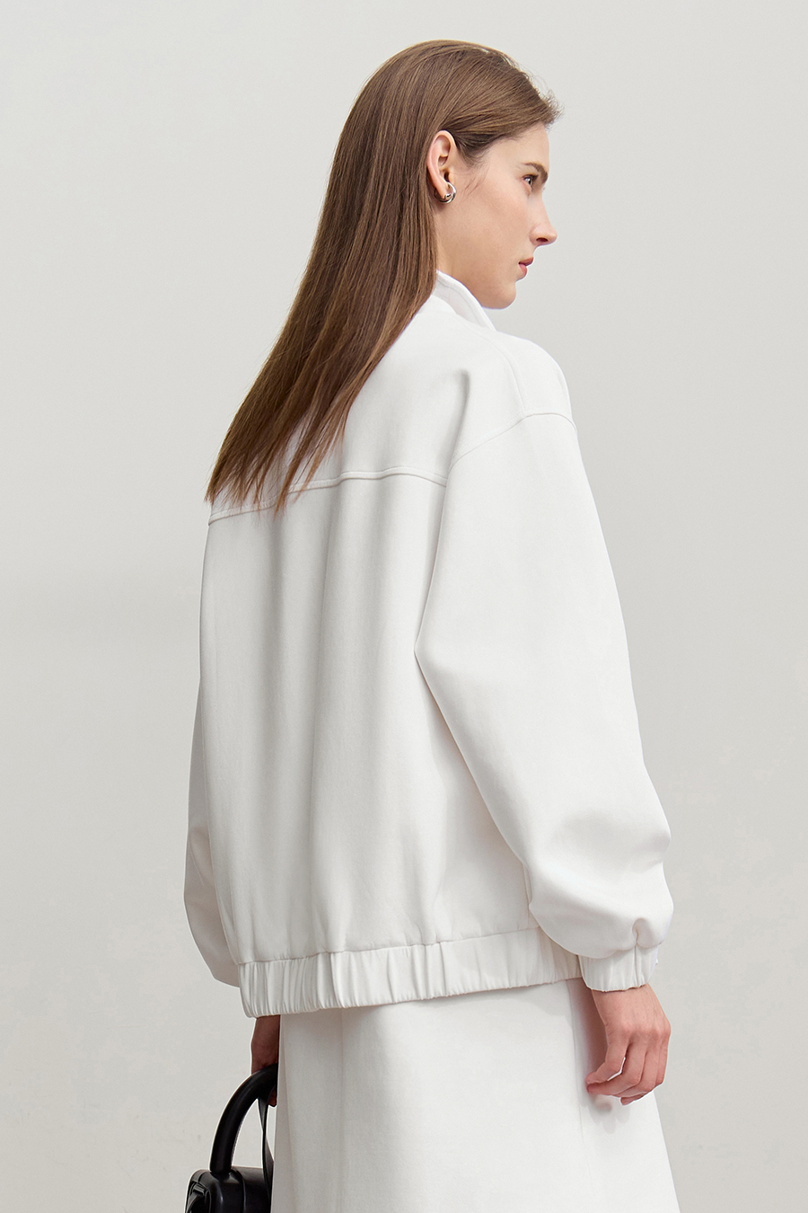 Zipper Air Layer Coat|AMII-AMII.com