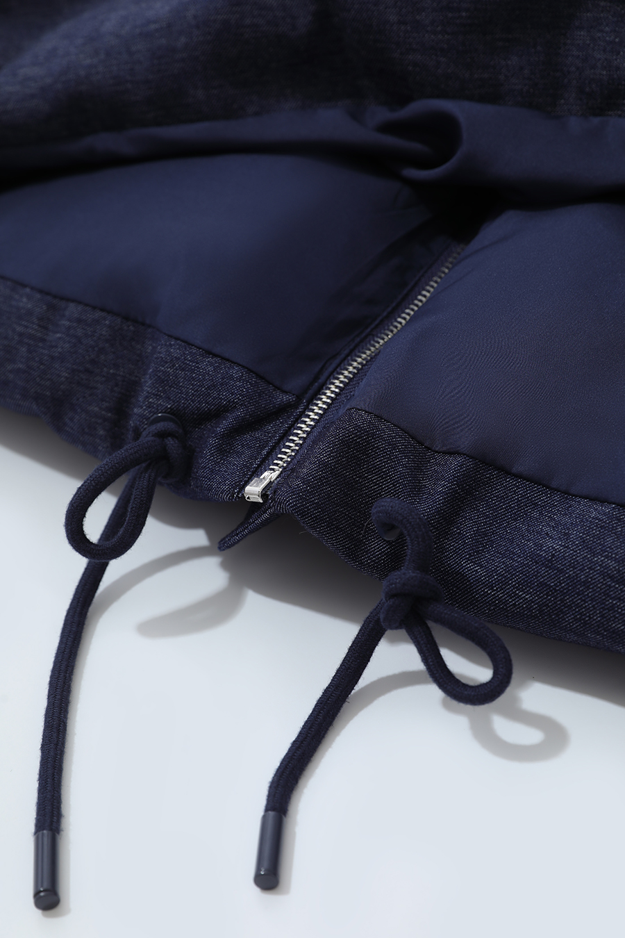 Detachable Sleeve Two - way Down Jacket|AMII-AMII.com