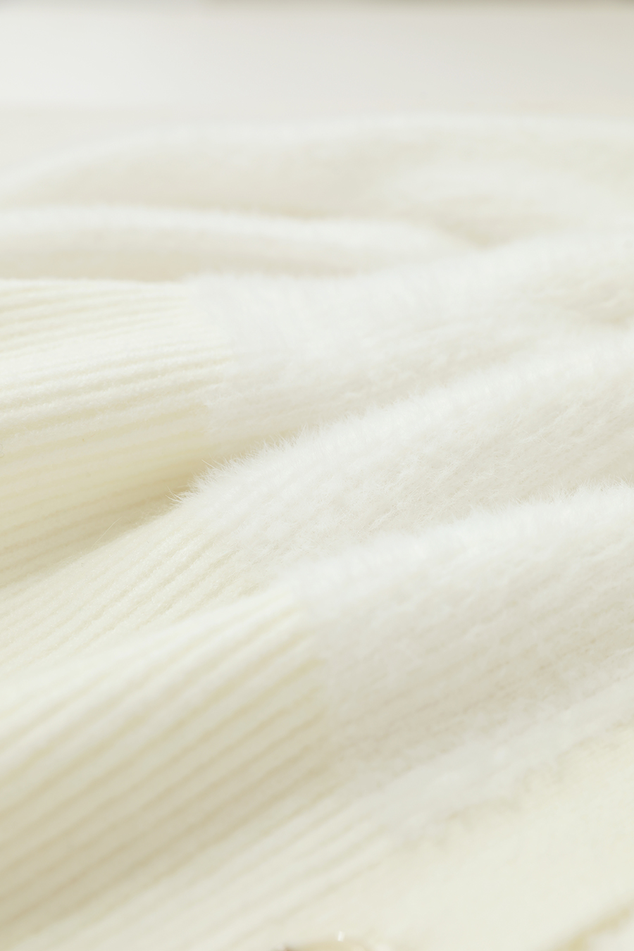 Drop Shoulder V - Neck Knitted Cardigan|AMII-AMII.com